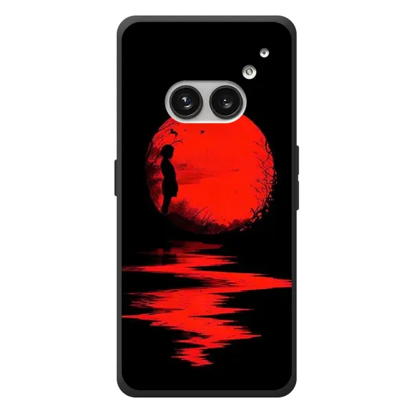 Чехол с рисунком «Красный Закат» для Nothing Phone (2a) Plus Чехол с рисунком «Красный Закат» для Nothing Phone (2a) Plus
