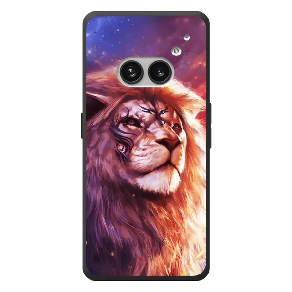 Чехол с рисунком «Красочный ЛЕВ» для Nothing Phone (2a) Plus Чехол с рисунком «Красочный ЛЕВ» для Nothing Phone (2a) Plus
