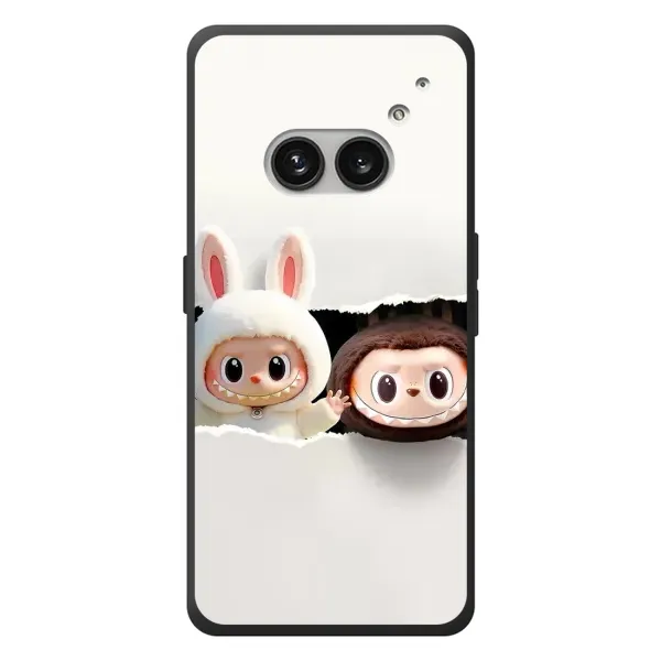 Чехол с рисунком «Фигурки Labubu» для Nothing Phone (2a) Plus Чехол с рисунком «Фигурки Labubu» для Nothing Phone (2a) Plus