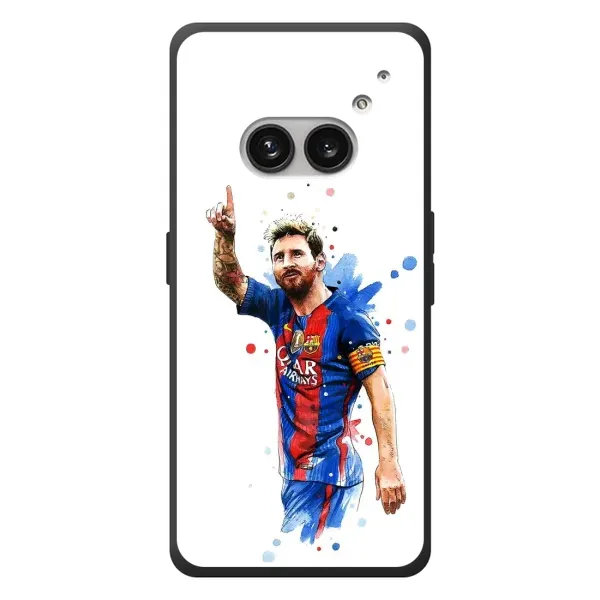 Чехол с рисунком «Leo Messi» для Nothing Phone (2a) Plus Чехол с рисунком «Leo Messi» для Nothing Phone (2a) Plus
