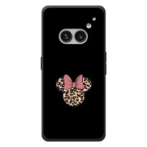 Чехол с леопардовым принтом на Nothing Phone (2a) Plus (Леопардовая Минни)