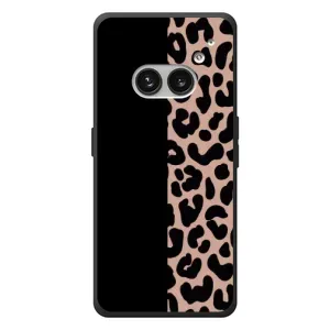 Чехол с леопардовым принтом на Nothing Phone (2a) Plus (Леопардовый фон)