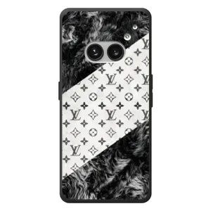 Чехол Стиль Louis Vuitton на Nothing Phone (2a) Plus (LV на белом)