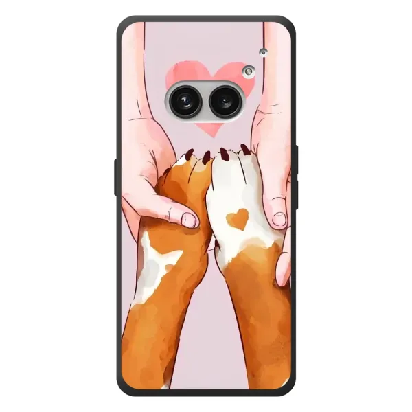 Чехол с рисунком «Любовь к собакам» для Nothing Phone (2a) Plus Чехол с рисунком «Любовь к собакам» для Nothing Phone (2a) Plus