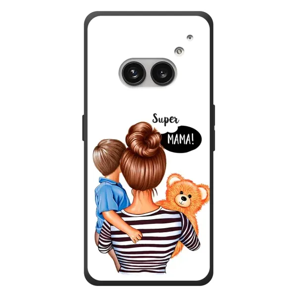 Чехол с рисунком «Мама и сын» для Nothing Phone (2a) Plus Чехол с рисунком «Мама и сын» для Nothing Phone (2a) Plus
