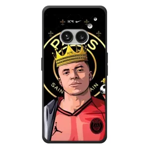 Чехол (TPU) с Футболистом на Nothing Phone (2a) Plus (Mbappe King)