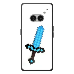 Чехлы для Nothing Phone (2a) Plus (Персонажи Майн Крафт) (Меч)