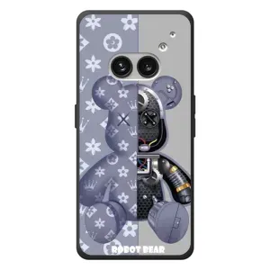 Силиконовый чехол для Nothing Phone (2a) Plus (Медведь Louis Vuitton)