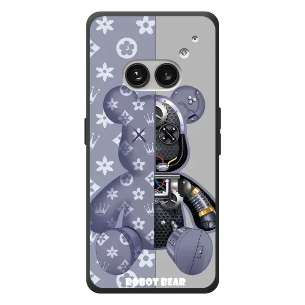 Чехол с рисунком «Медведь Louis Vuitton» для Nothing Phone (2a) Plus