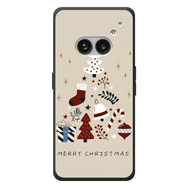 Чехол с рисунком «Merry Christmas» для Nothing Phone (2a) Plus Чехол с рисунком «Merry Christmas» для Nothing Phone (2a) Plus