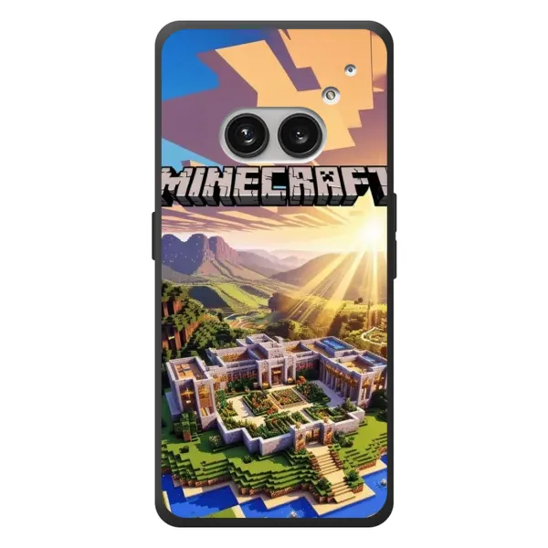 Чехол с рисунком «MINECRAFT» для Nothing Phone (2a) Plus