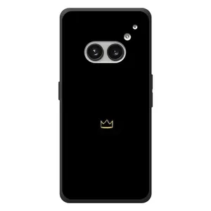 Чехол (Корона на чёрном фоне) для Nichts Telefon (2а) Plus (Мини корона)