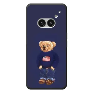 Чехлы Мишка Тедди для Nichts Telefon (2а) Plus (Мишка USA)