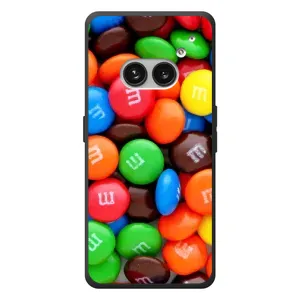 Чохол з зображенням смачної їжі для Nothing Phone (2a) Plus (Різнокольорові M&M'S)