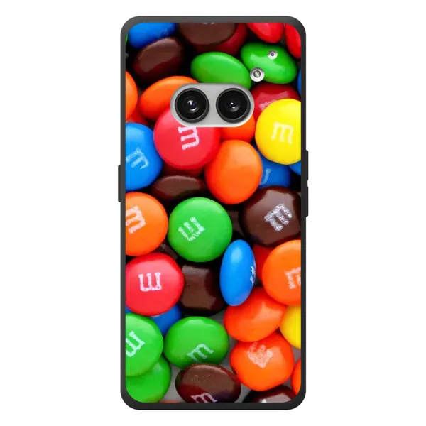 Чехол с рисунком «Разноцветные M&M'S» для Nothing Phone (2a) Plus Чехол с рисунком «Разноцветные M&M'S» для Nothing Phone (2a) Plus