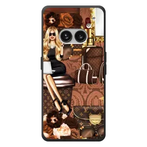 Чехол Стиль Louis Vuitton на Nothing Phone (2a) Plus (Мода Луи Виттон)