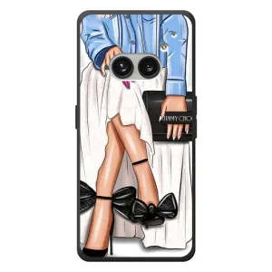 Силиконовый Чехол на Nothing Phone (2a) Plus с картинкой Стильных Девушек (Мода)