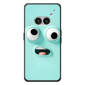 Силиконовые Чехлы (смешные стикеры) для Nothing Phone (2a) Plus (Забавное мятное лицо)