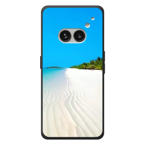 Чехол с рисунком «Море песок» для Nothing Phone (2a) Plus Чехол с рисунком «Море песок» для Nothing Phone (2a) Plus