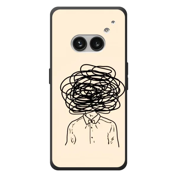 Чохол з малюнком «Думки» для Nothing Phone (2a) Plus Чохол з малюнком «Думки» для Nothing Phone (2a) Plus