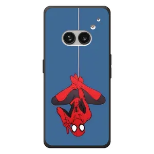 Чехол Супергерой Человека Паука на Nothing Phone (2a) Plus (На паутине)
