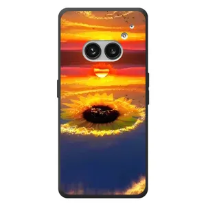Чехлы с картинкой Подсолнухов для Nichts Telefon (2а) Plus (Небо подсолнух)