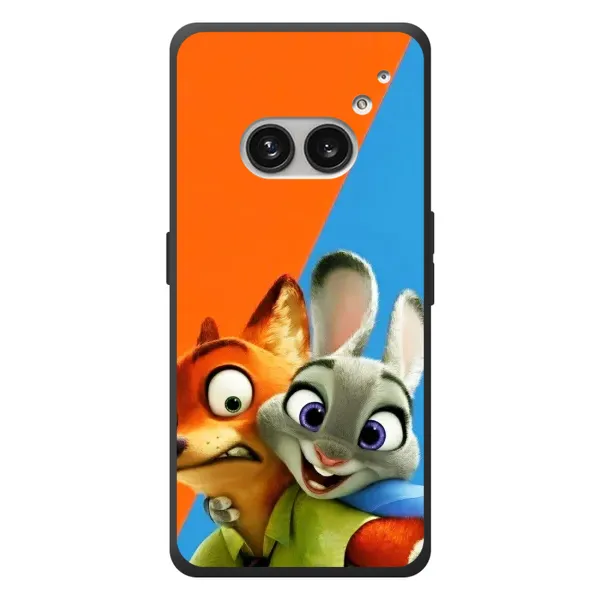 Чехол с рисунком «Ник и Хопс» для Nothing Phone (2a) Plus Чехол с рисунком «Ник и Хопс» для Nothing Phone (2a) Plus