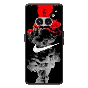 Силиконовый Чехол на Nothing Phone (2a) Plus с картинкой Nike (Nike дым)
