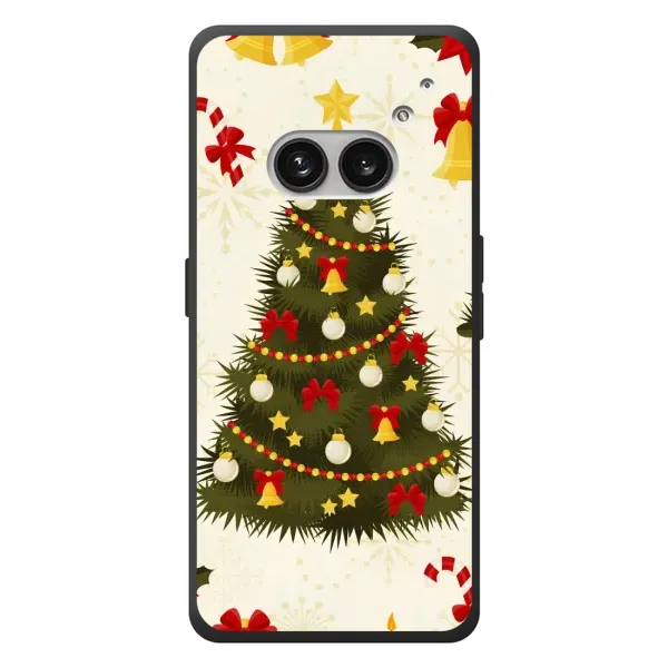 Чехол с рисунком «Новогодний принт» для Nothing Phone (2a) Plus Чехол с рисунком «Новогодний принт» для Nothing Phone (2a) Plus