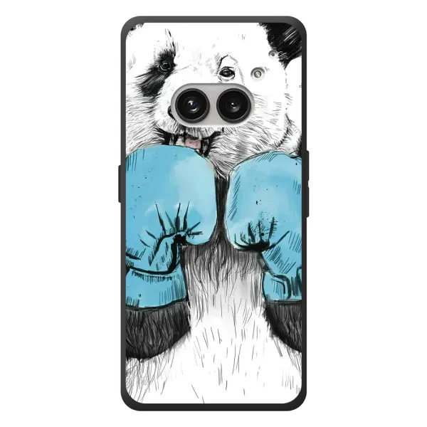 Чехол с рисунком «Панда боксер» для Nothing Phone (2a) Plus