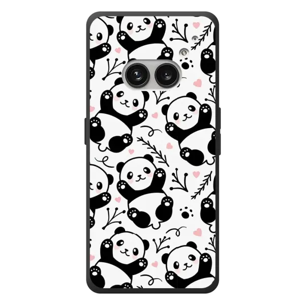 Чехол с рисунком «Пандочки» для Nothing Phone (2a) Plus