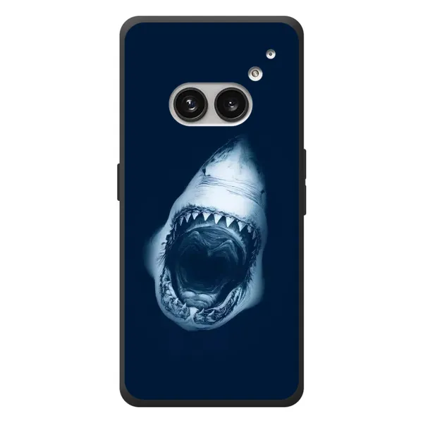 Чехол с рисунком «Пасть Акулы» для Nothing Phone (2a) Plus Чехол с рисунком «Пасть Акулы» для Nothing Phone (2a) Plus