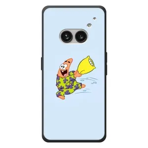 Чехлы с Патриком на Nothing Phone (2a) Plus (Патрик с подушкой)