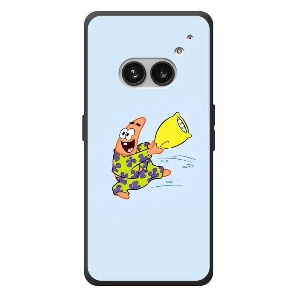 Чехол с рисунком «Патрик с подушкой» для Nothing Phone (2a) Plus Чехол с рисунком «Патрик с подушкой» для Nothing Phone (2a) Plus