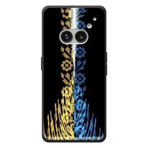 Силиконовый Чехол на Nothing Phone (2a) Plus (Патриотическая вышиванка)