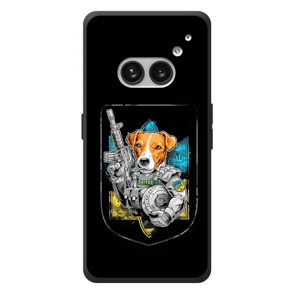 Чехол с рисунком «Патрон Воин» для Nothing Phone (2a) Plus