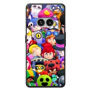Силиконовый Чехол на Nothing Phone (2a) Plus с картинкой Brawl Stars (Персонажи)