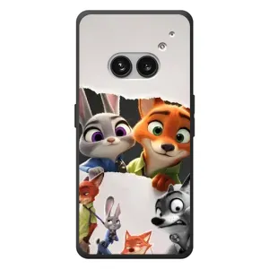 Силиконовый чехол с принтом Зоотрополіс для Nothing Phone (2a) Plus (Персонажи Зоо)