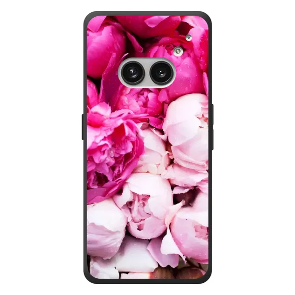Чехол с рисунком «Пионы» для Nothing Phone (2a) Plus Чехол с рисунком «Пионы» для Nothing Phone (2a) Plus
