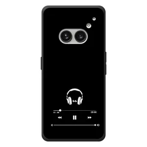 Чохол з картинками на чорному фоні для Nothing Phone (2a) Plus (Плеєр)