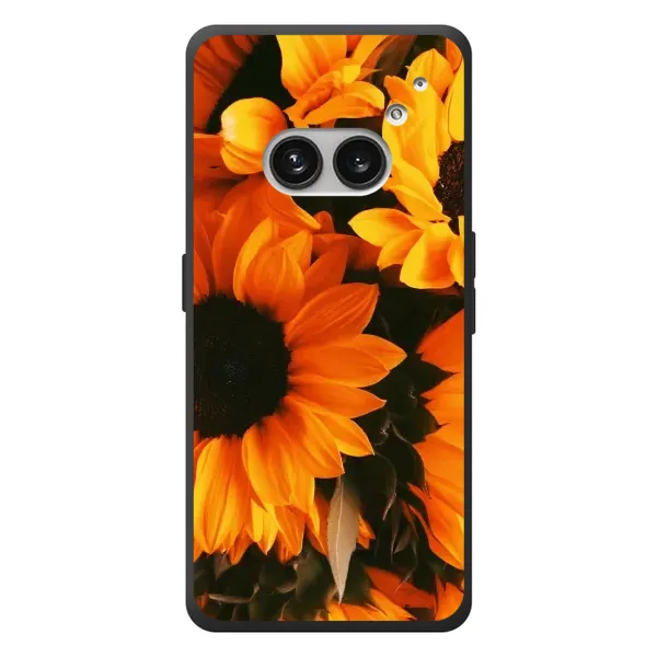 Чехол с рисунком «подсолнухи» для Nothing Phone (2a) Plus Чехол с рисунком «подсолнухи» для Nothing Phone (2a) Plus
