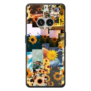 Чехлы с картинкой Подсолнухов для Nichts Telefon (2а) Plus (Подсолнуховый дизайн)