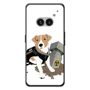 Чехол с принтом Собаки Патрон для Nothing Phone (2a) Plus (Пёс Патрон с ракетой)