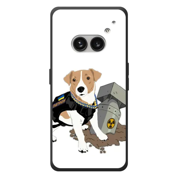 Чехол с рисунком «Пёс Патрон с ракетой» для Nothing Phone (2a) Plus Чехол с рисунком «Пёс Патрон с ракетой» для Nothing Phone (2a) Plus