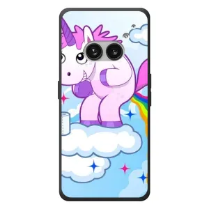 Чохол Unicorn на Nothing Phone (2a) Plus (Веселка Єдиноріга)