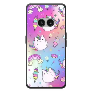 Чохол Unicorn на Nothing Phone (2a) Plus (Веселка і Єдинорог)