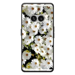 Чехол с ромашками на Nothing Phone (2a) Plus (Рамка в ромашках)