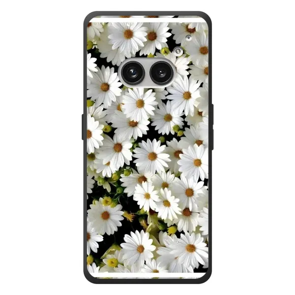 Чехол с рисунком «Рамка в ромашках» для Nothing Phone (2a) Plus Чехол с рисунком «Рамка в ромашках» для Nothing Phone (2a) Plus