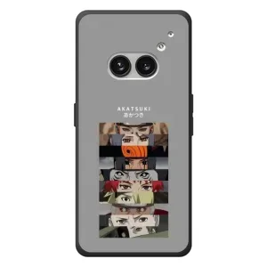 Силиконовые чехлы с глазами Anime для Nichts Telefon (2а) Plus (Разноцветные глаза)