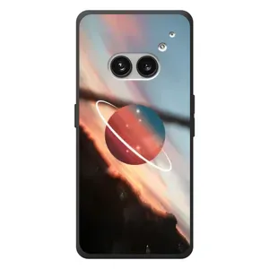 Чехол (ТПУ) с планетами на Nothing Phone (2a) Plus (Сатурн)